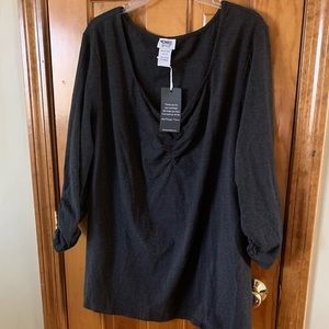 MONROE AND MAIN PLUS SZ 3X TOP NEW